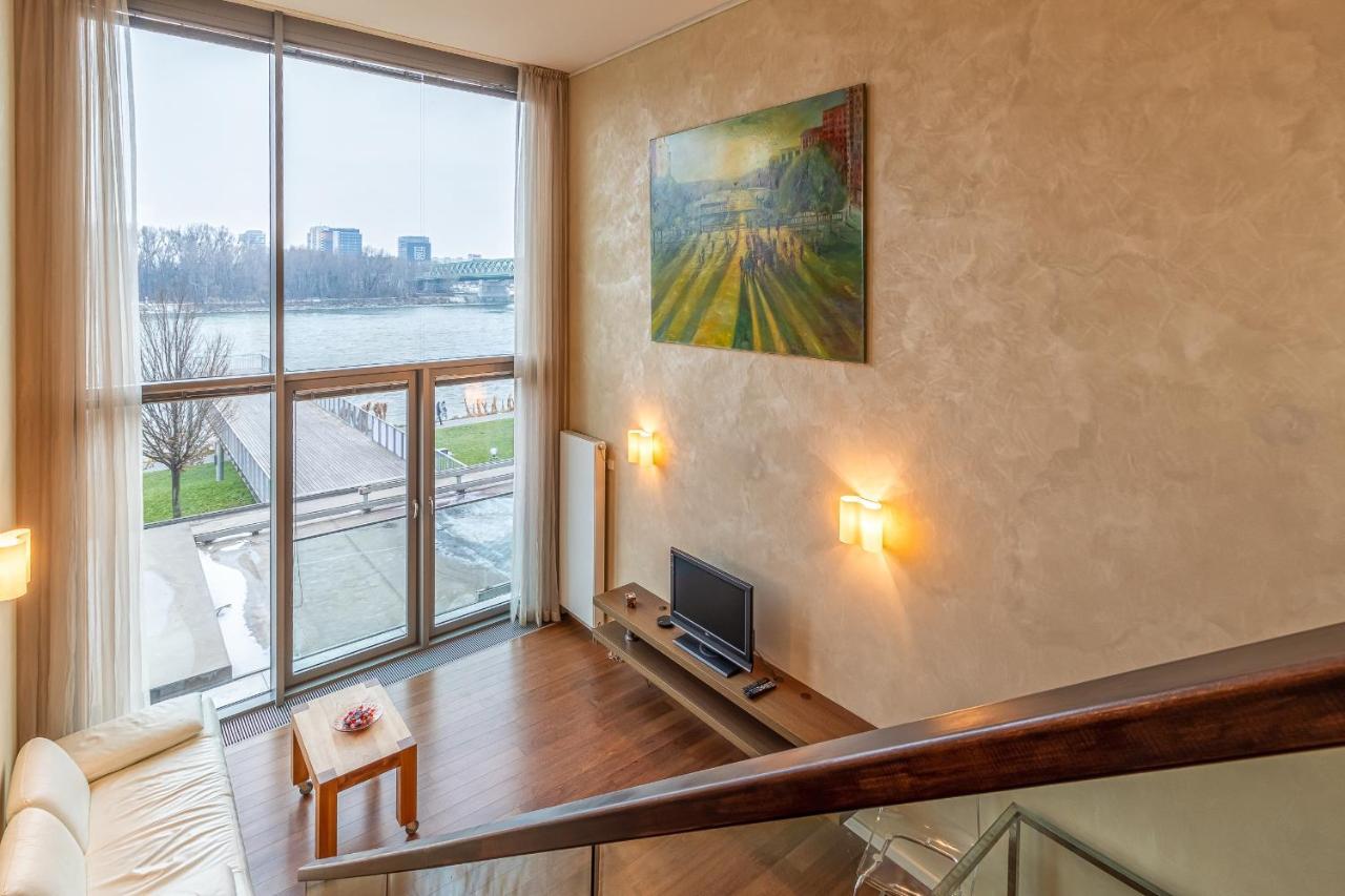 Appartamento Luxury With Danube River View Bratislava Esterno foto